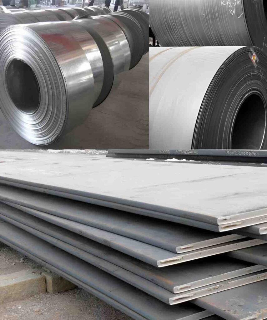 MS sheets, plates & coils