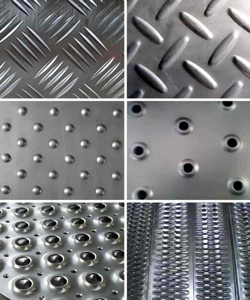 MS chequered plates & coils