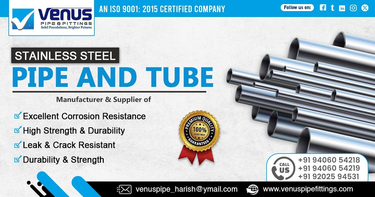 Stainless Steel Pipes and Tubes in Chhattisgarh