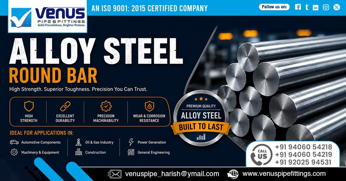 Alloy Steel Round Bar in Andhra Pradesh