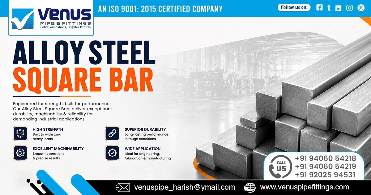 Alloy Steel Square Bar in Odisha