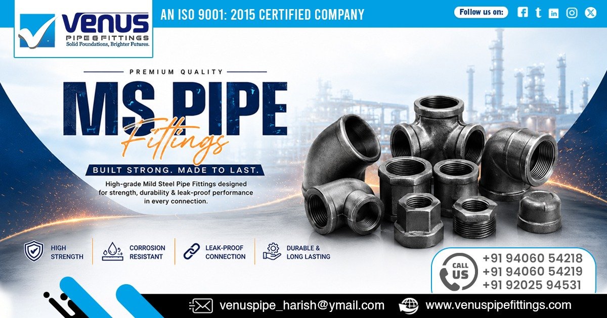 MS Pipe Fittings in Chhattisgarh