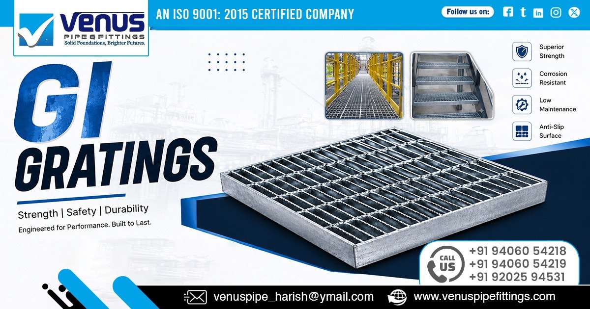 Supplier of GI Gratings in India