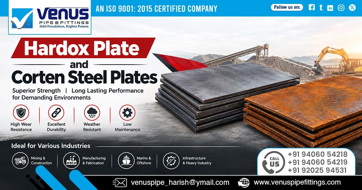 Hardox Plates and Corten Steel Plates in Andhra Pradesh